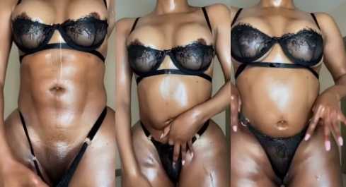 Ebon Perfect Body Sexy Girl Nude