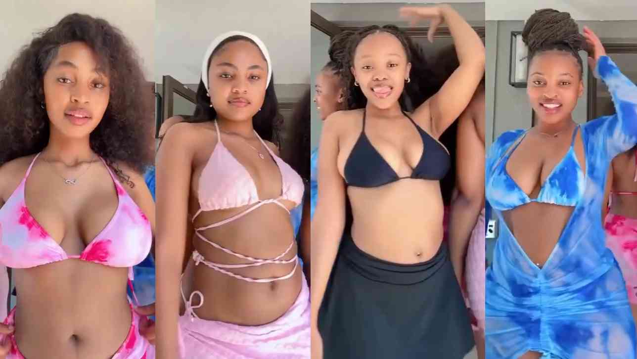 Sexy Black Teen Girls are Dancing