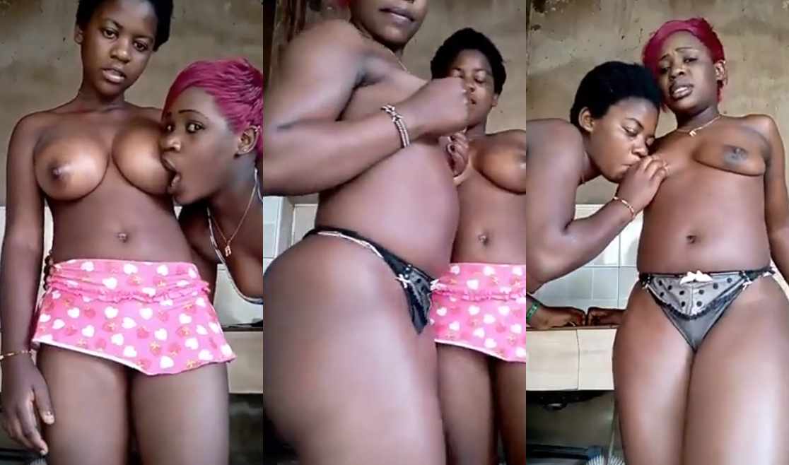 Lesbian Black Girl Boobs Sucking Each Other XXX