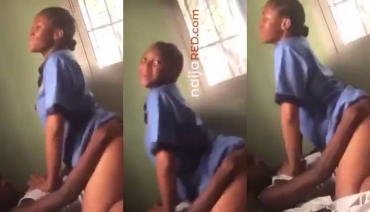 Sexy Black Girl Fuck in School